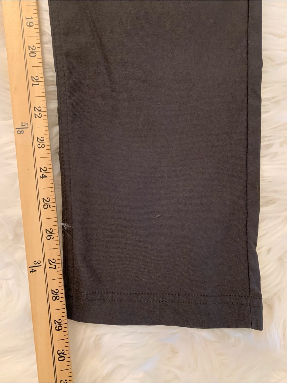 PrAna Brion Slim Pant ll Mens 33/29 Dark Iron Charcoal Gray Hiking Oudoors Nylon - Picture 8 of 15
